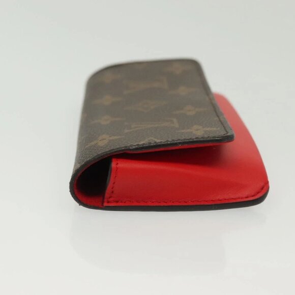 LOUIS VUITTON Monogram Etui Lunette Woody Glasses Case GI0372 LV Auth 139031 - Picture 5 of 16